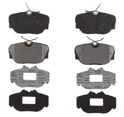 Raybestos Element3 Brake Pads for 1999-2004 DISCOVERY, 1995-2002 RANGE ROVER - PGD493AM