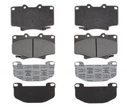 Raybestos Element3 Brake Pads for 1991-1997 LAND CRUISER, 1996-1997 LX450 - PGD502M