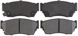 Raybestos Element3 Brake Pads for 1991-1993 NX, 1991-1994 SENTRA - PGD510M