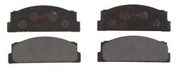 Raybestos Element3 Brake Pads for 1966-1977 124, 1970-1971 850 - PGD54B