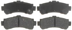 Raybestos Element3 Brake Pads for 1995-1998 200SX, 1995-1999 SENTRA - PGD669C