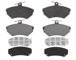Raybestos Element3 Brake Pads for 1995-2002 CABRIO, 1993-1999 GOLF, 1996-1997 PASSAT - PGD704M