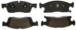 Raybestos Police Specialty Brake Pads for 2012-2024 DURANGO, 2012-2021 GRAND CHEROKEE, 2022 GRAND CHEROKEE WK - SP1629APS