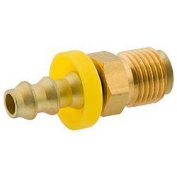 AGS Brass Push-On Hose Fittings PHS-12B