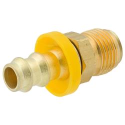 AGS Brass Push-On Hose Fittings PHS-16B