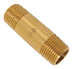 AGS Brass Nipple Fittings PTF-38B