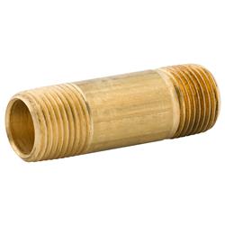 AGS Brass Nipple Fittings PTF-38B