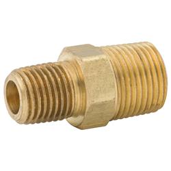 AGS Brass Hex Nipple Fittings PTF-65B