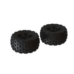 Arrma Wheel and Tire Assemblies ARA550059