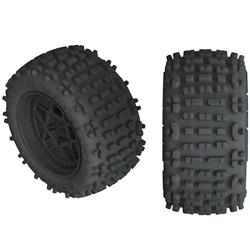 Arrma Wheel and Tire Assemblies ARAC9468