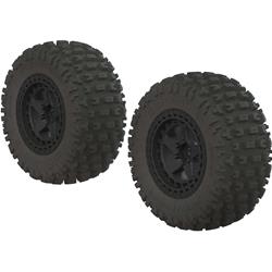 Arrma Wheel and Tire Assemblies ARAC9630