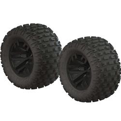 Arrma Wheel and Tire Assemblies ARAC9632
