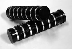 Accutronix Knurled Notched Grips GR101-KNN