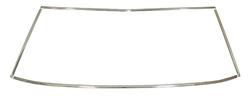 Auto Metal Direct Window Moldings for 1968-1969 BARRACUDA, 1968-1976 DART, 1971-1976 SCAMP - 385-2067-S