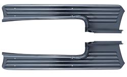 Auto Metal Direct Running Boards for 1953-1956 F-100, F-250 - 435-4553-P