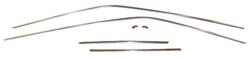 Auto Metal Direct Drip Rail Moldings for 1967-1976 DART, 1972-1976 SCAMP - 630-2067-S