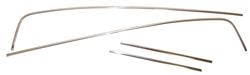Auto Metal Direct Drip Rail Moldings for 1970-1972 CHEVELLE, GS, SKYLARK - 630-3470-S