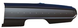 Auto Metal Direct Quarter Panels for 1964 GALAXIE, GALAXIE 500 - 700-8964-L
