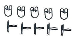 Auto Metal Direct Weatherstrip Seal Fasteners F-489-10