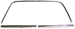 Auto Metal Direct Window Moldings for 1968 CHEVY II, 1969-1974 NOVA - R-835