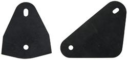 Auto Metal Direct Door Glass Mount Plate Gaskets for 1968-1969 CAMARO, FIREBIRD - W-053