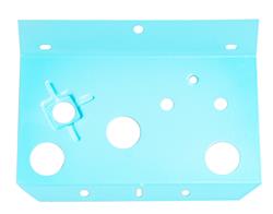 Auto Metal Direct - Gauge Panels, Pods and Mounting Cups for 1968 CHEVY II, 1969-1974 NOVA - W-106C