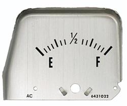 Auto Metal Direct Gauge Faces for 1968-1969 CAMARO - W-152