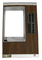 Auto Metal Direct - Shift Indicator Plates for 1968 CAMARO - W-368
