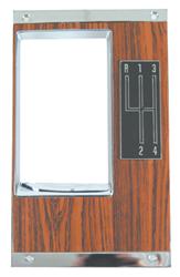 Auto Metal Direct - Shift Indicator Plates for 1969 CAMARO - W-370