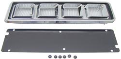 Auto Metal Direct - Hood Inserts for 1968-1969 CAMARO - W-485