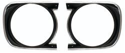 Auto Metal Direct Headlamp Bezels for 1968 CAMARO - W-569