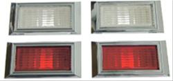 Auto Metal Direct Side Marker Light Assemblies for 1968 CAMARO, CHEVY II - W-948