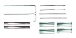 Auto Metal Direct Wheel Opening and Fender Trim X299-4073-1S