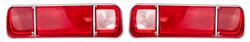 Auto Metal Direct Taillight Lenses for 1970 DART - X951-2070