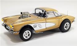 1:18 Scale 1961 Chevrolet Corvette Gasser The Fugitive Vette Diecast Model A1800932