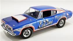 1:18 Scale Arlen Vanke East Town 1968 Plymouth Cuda Super Stock Diecast Model A1806133