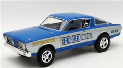 1:18 Scale Hemi Hustler 1966 Plymouth Barracuda Diecast Model A1806138