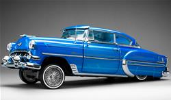 1:18 Scale 1954 Chevrolet Bel Air Hard Top Coupe Lowrider Diecast Model SS-1721