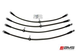 AMS Performance - Brake Lines, Direct Fit for 2008-2015 LANCER - AMS.04.01.0004-1