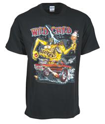 Wild Child Rat Fink Black T-Shirt