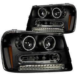 Anzo Headlights for 2002-2009 TRAILBLAZER, 2002-2006 TRAILBLAZER EXT - 111127