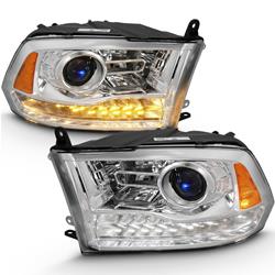 Anzo Projector Plank Style Switchback Headlights 111440