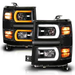 Anzo USA - Headlight Assemblies for 2014-2015 SILVERADO 1500 - 111617