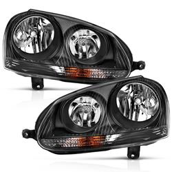 Anzo USA - Headlight Assemblies for 2006-2009 GTI, RABBIT, 2005-2010 JETTA - 121542