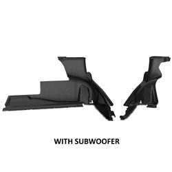 Armorlite Cargo Wheelhouse Covers for 2024 WRANGLER - B1019558-BLK1-AA
