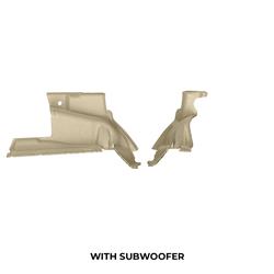 Armorlite Cargo Wheelhouse Covers for 2018-2023 WRANGLER - B1019399-BRN1-AA