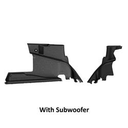 Armorlite Cargo Wheelhouse Covers for 2025 WRANGLER - B1020668-BLK1-AA