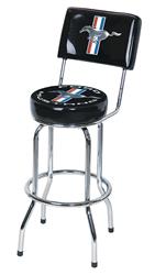 Ford Mustang Tri-Bar Swivel Barstool FRD-42203