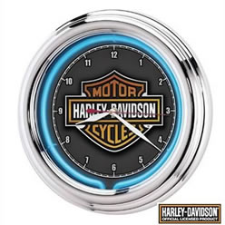 Harley-Davidson® Genuine Neon Clocks