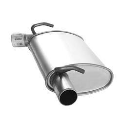 AP Exhaust Challenge Steel 2.25 Inch Muffler 20066
